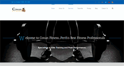 Desktop Screenshot of conanfitness.com