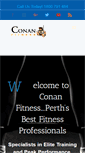 Mobile Screenshot of conanfitness.com